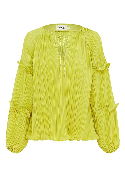 MOS The Label Jean Blouse Lime