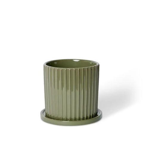 QUINN POT WITH SAUCER