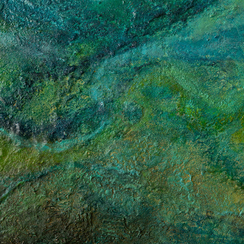 LEANNE MEDCALF Blue Ocean Floor