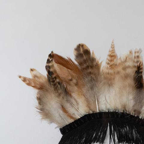 JAYNE HUTTY 'The Feather Headdress"