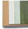 BELLO GREEN HAND PAINTED WALL ART