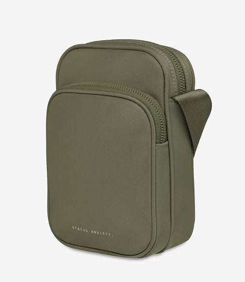 STATUS ANXIETY Winnie Recycled Bag Olive