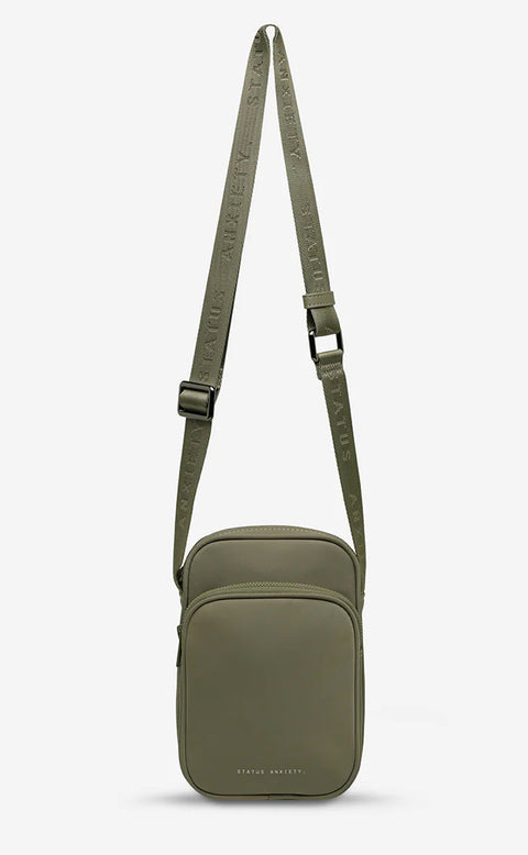 STATUS ANXIETY Winnie Recycled Bag Olive