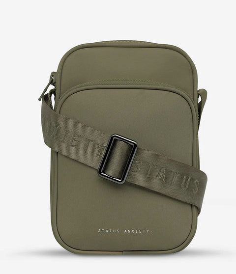 STATUS ANXIETY Winnie Recycled Bag Olive