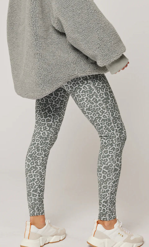 CARTEL AND WILLOW Pixie Legging Smoke Leopard