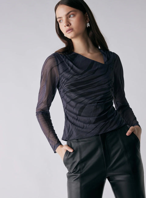 ESMAEE Marble Diagonal Top