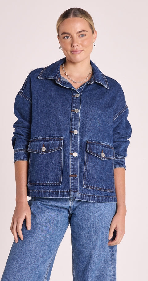 FEATHER AND NOISE Flo Denim Jacket
