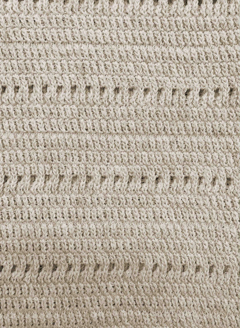 ESMAEE Novel Knit Sweater Putty