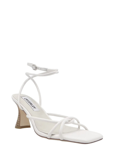 CAVERLEY Lacey Heel White