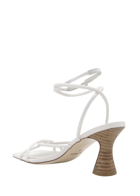 CAVERLEY Lacey Heel White