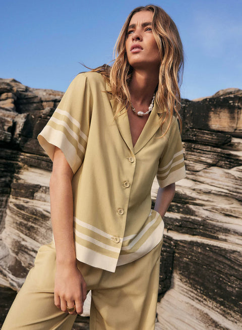 ESMAEE Shoreline Shirt Shoreline Stripe