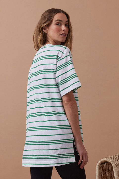CERES Lola Longline Step Hem Tee