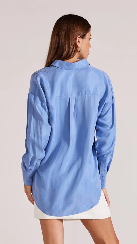 STAPLE THE LABEL Alix Cupro Shirt