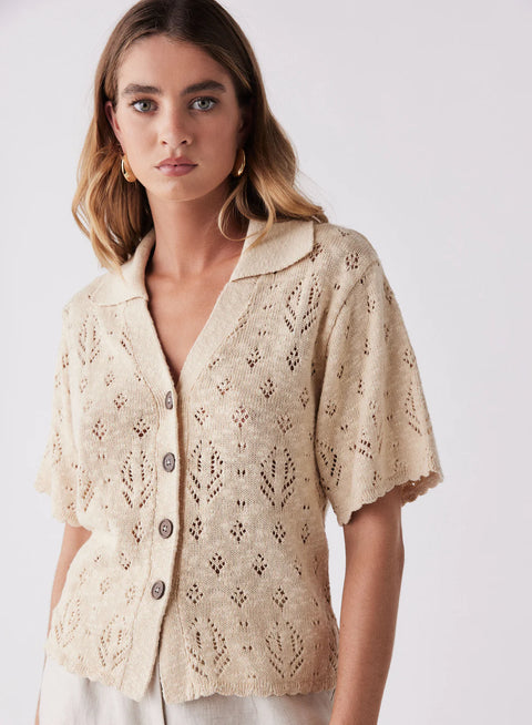 ESMAEE Driftwood Top Natural
