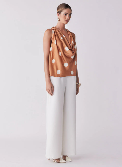 ESMAEE Penny Top Toffee Spot