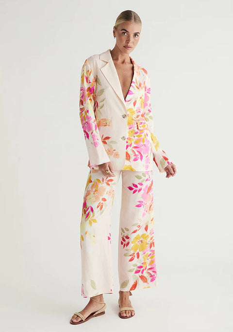 MOS The Label Iris Blazer Iris Print