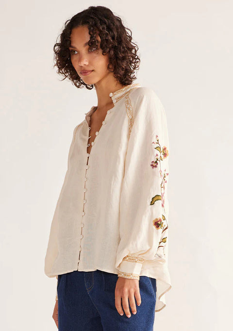 MOS The Label Camille Blouse Ivory