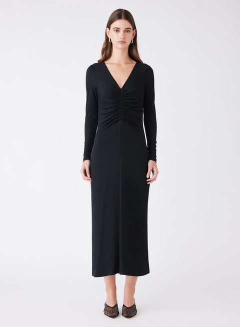 ESMAEE Blackout Midi Dress Black