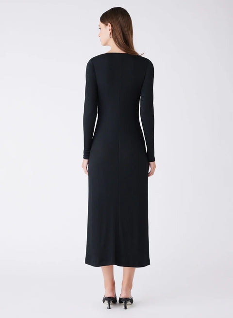 ESMAEE Blackout Midi Dress Black