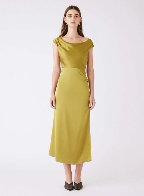 ESMAEE Satelite Dress Olive