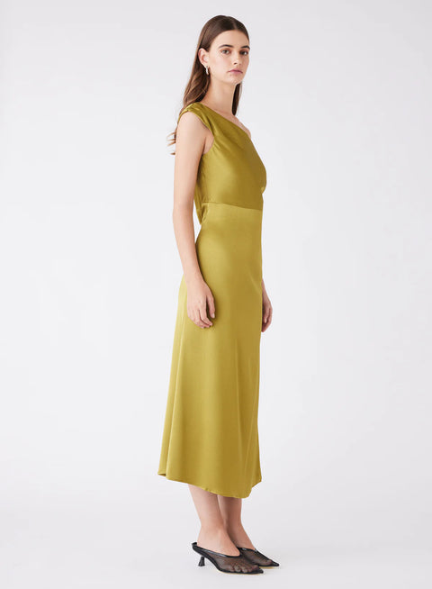 ESMAEE Satelite Dress Olive