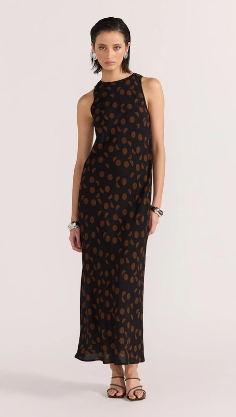 STAPLE THE LABEL Luella Bias Midi Dress