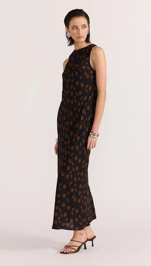 STAPLE THE LABEL Luella Bias Midi Dress