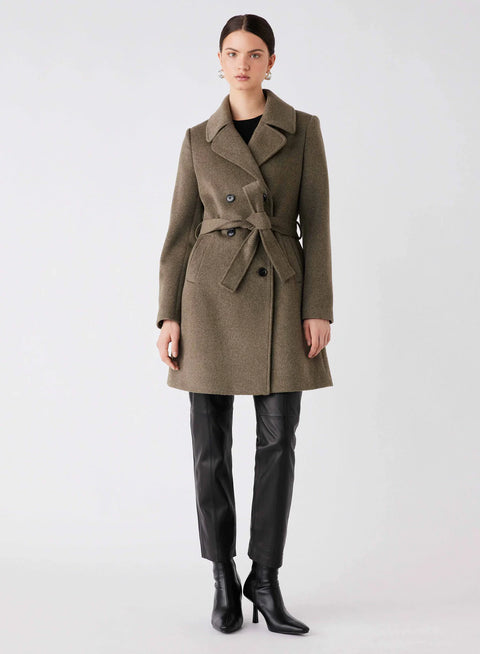 ESMAEE UNATTENDED COAT Khaki