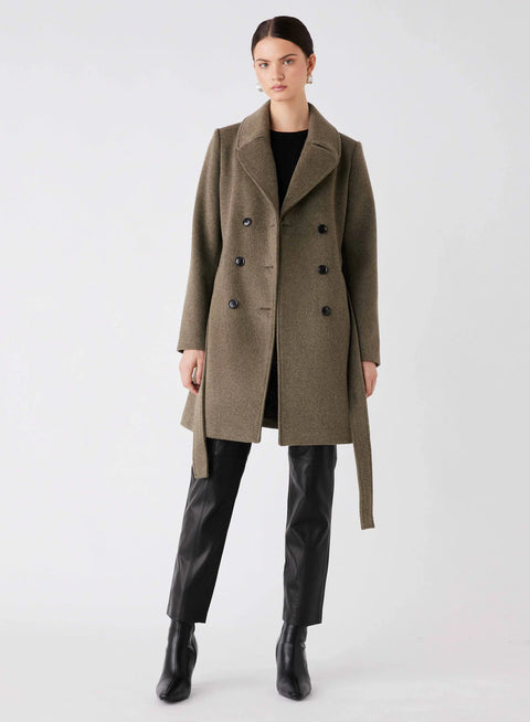 ESMAEE UNATTENDED COAT Khaki