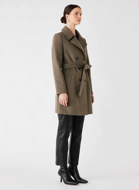 ESMAEE UNATTENDED COAT Khaki