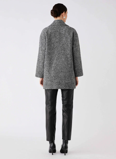 ESMAEE Ace Blazer Coat Herringbone