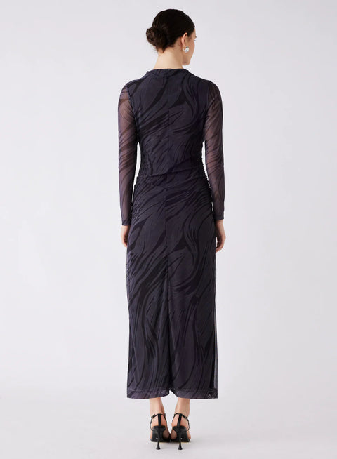 ESMAEE Marble Midi Dress Marble
