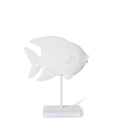 TROPICAL FISH STAND SCULPTURE