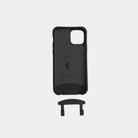 LOUVE COLLECTION Le Cafe Noir Black Phone Case LOUVE COLLECTION Klou Boutique