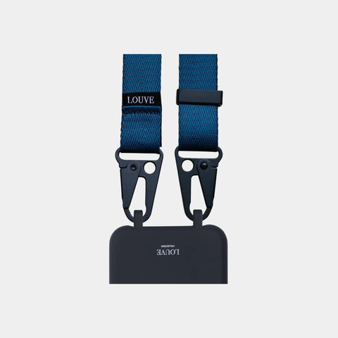 LOUVE COLLECTION Petrol Blue Crossbody Phone Lanyard LOUVE COLLECTION Klou Boutique