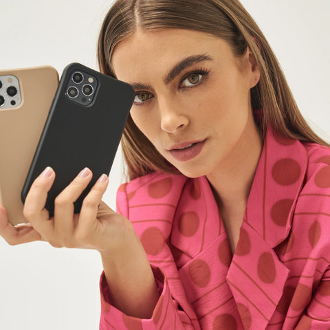 LOUVE COLLECTION Le Cafe Noir Black Phone Case LOUVE COLLECTION Klou Boutique