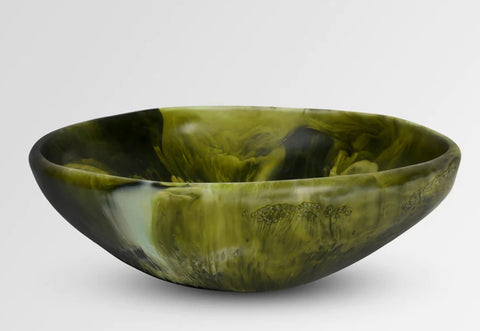 DINOSAUR DESIGNS Large Salad Bowl Malachite DINOSAUR DESIGNS Klou Boutique