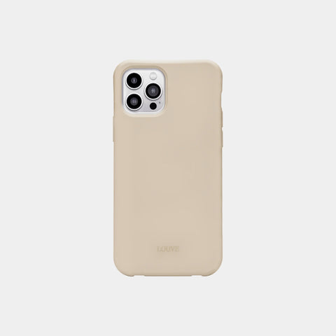 LOUVE COLLECTION Desert Sand Beige Phone Case  LOUVE COLLECTION  Klou Boutique