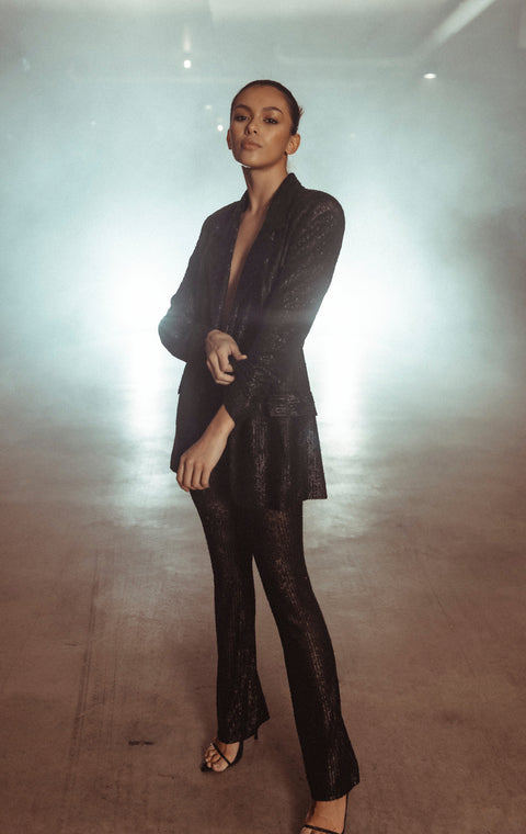 PASDUCHAS Bijou Pant in Matte Black PASDUCHAS Klou Boutique