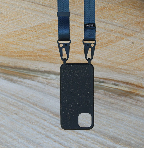 LOUVE COLLECTION Petrol Blue Crossbody Phone Lanyard LOUVE COLLECTION Klou Boutique