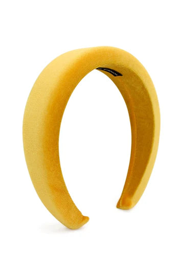 LESLIE HEADBAND IN YELLOW MORGAN & TAYLOR Klou Boutique