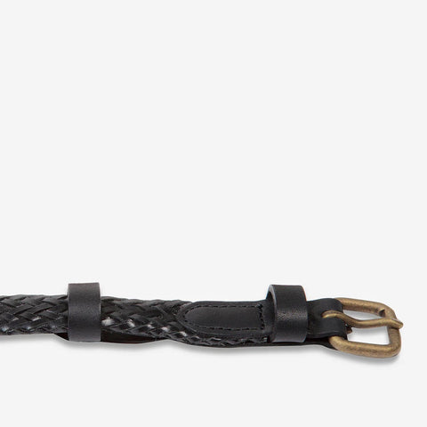 STATUS ANXIETY Only Lovers Left Black Plaited STATUS ANXIETY Klou Boutique