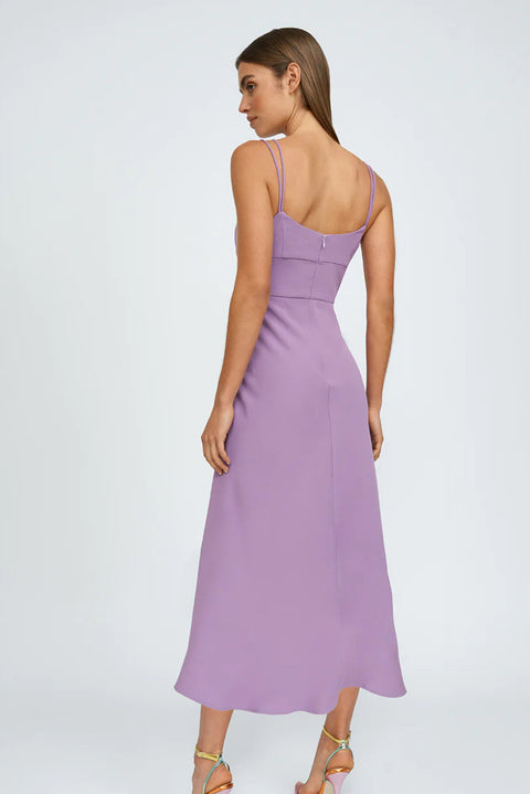 BY JOHNNY Iris Midi Dress Iris Purple BY JOHNNY Klou Boutique