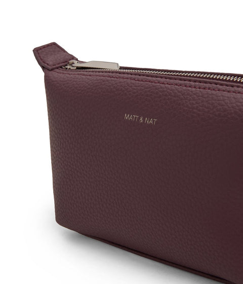 Matt & Nat Abbi Mini Vegan Cosmetic Bag, Purity - moon Matt & Nat Klou Boutique