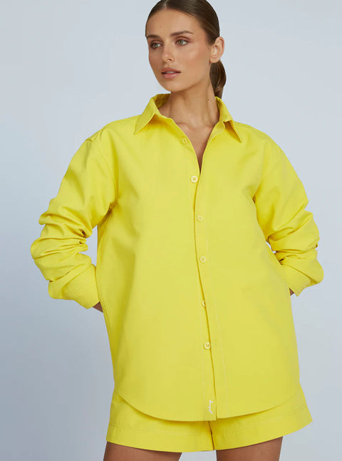 BY JOHNNY Bayley Unisex Shirt Yellow  BY JOHNNY  Klou Boutique