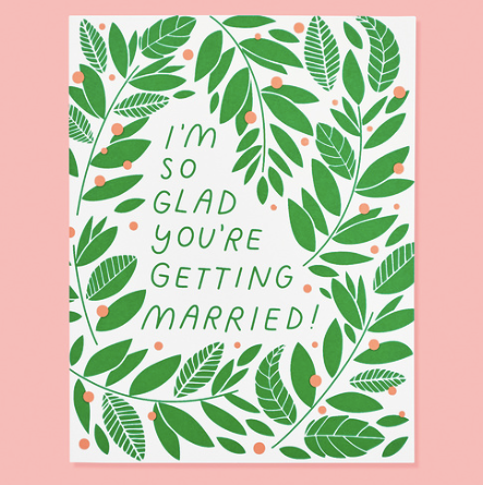 So Glad You're Getting Married - Card The Good Twin Card Klou Boutique