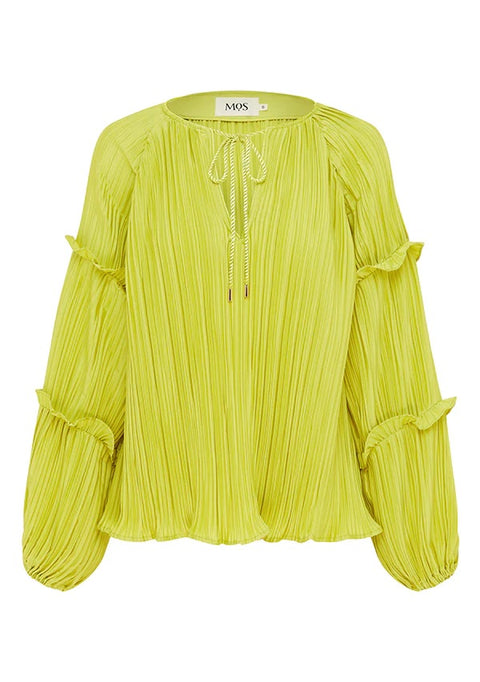MOS The Label Jean Blouse Lime