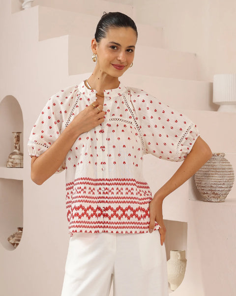 IRIS MAXI - BLOUSE