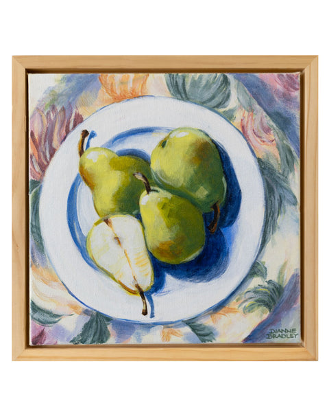 DIANNE BRADLEY “Pears on a Plate”