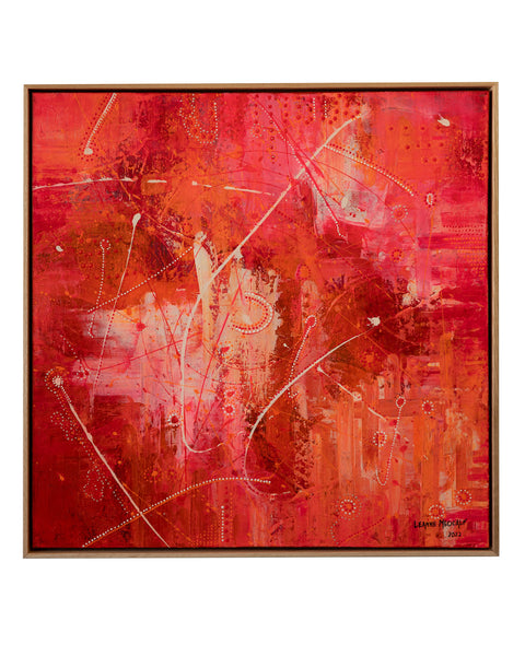 LEANNE MEDCALF Pink Storm Series Number 1